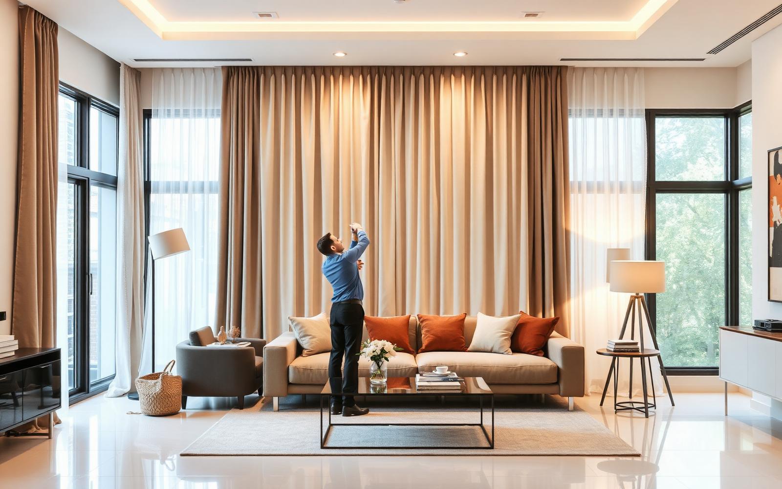 Instalação de Cortinas